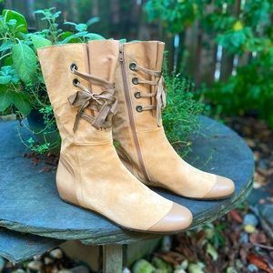 New Peter Kent Italian Suede Boots size EU 39.5